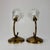 Metal Clear Murano Glass Wall Lamps from Barovier & Toso, 1930s, Set of 2 For Sale - Image 7 of 11