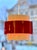 Vintage Danish Red and White Pendant Lamp, Denmark, 1970s For Sale - Image 4 of 5