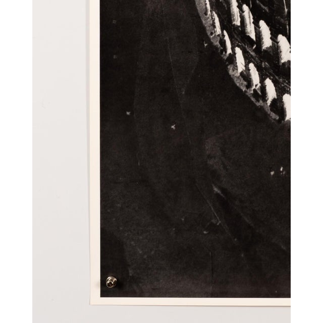 Black Italian Original Poster by Alberto Burri, 1990 For Sale - Image 8 of 9