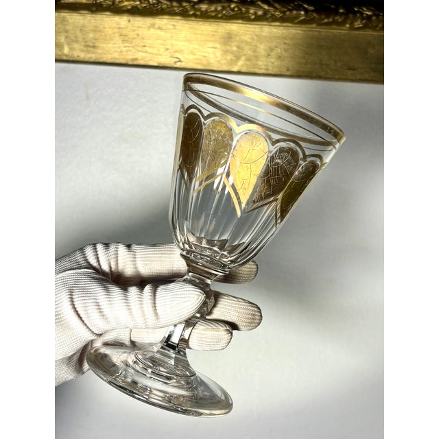 Crystal Water Glass in Baccarat Crystal For Sale - Image 12 of 16