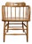 Vintage MCM Wood Bankers Chair For Sale
