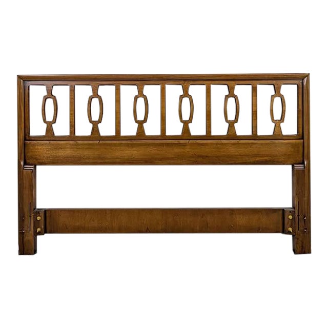 MCM Meridian Collection Full Size Headboard by Drexel For Sale