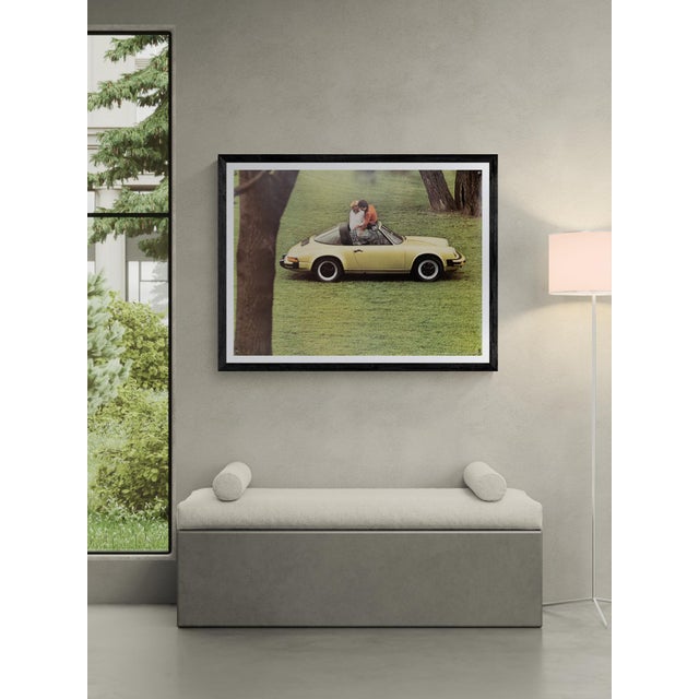 The Piece This original 1970s advertising poster features the iconic Porsche 911. Designed by Werbeagentur Strenger and...