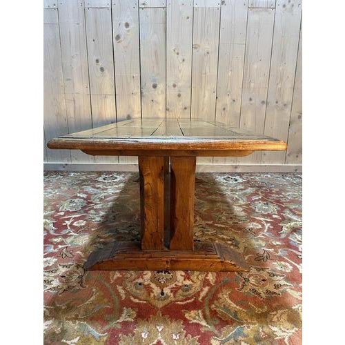 Monastery Coffee Table in Parquet Oak For Sale - Image 4 of 8