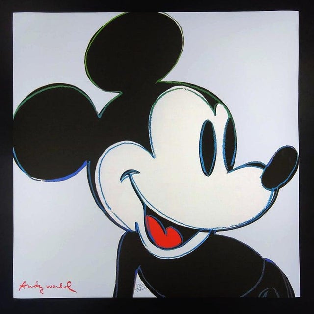 After Andy Warhol, Mickey Mouse Classic, 1980s, Lithoraph For Sale - Image 6 of 6