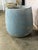 Terracotta Planter With Soft Blue-Gray Weathered Patina For Sale In Los Angeles - Image 6 of 8