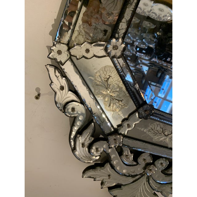 Venetian Mirror with Closed Pane, 1900s For Sale - Image 13 of 15