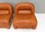 Vintage Lounge Chairs in Cognac Leather by Rossi di Albizzate, Italy, 1970s, Set of 2 For Sale - Image 12 of 18