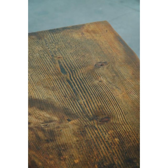 Danish Rustic Wabi Sabi Dining Table in Pine, 1950s For Sale - Image 17 of 18