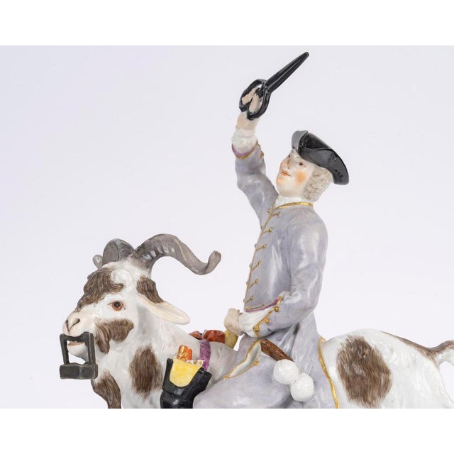 Antique German Porcelain Sculpture, 1800s For Sale - Image 3 of 10