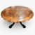 Early 19th Century Antique Oval Burlwood Coffee Table With Marquetry Inlay and Scalloped Edge For Sale - Image 5 of 16