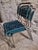 20th Century French Spaghetti Chairs and Ottoman with Chrome Frame, 1960s, Set of 7 For Sale - Image 18 of 18
