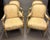 19th Century French Louis XVI Polychrome & Parcel-Gilt Armchairs, Set of 4 For Sale - Image 10 of 11