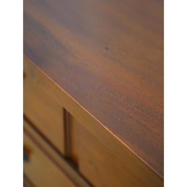 Pair of Stickley Antiquities Mahogany Bachelor Chests For Sale - Image 10 of 18