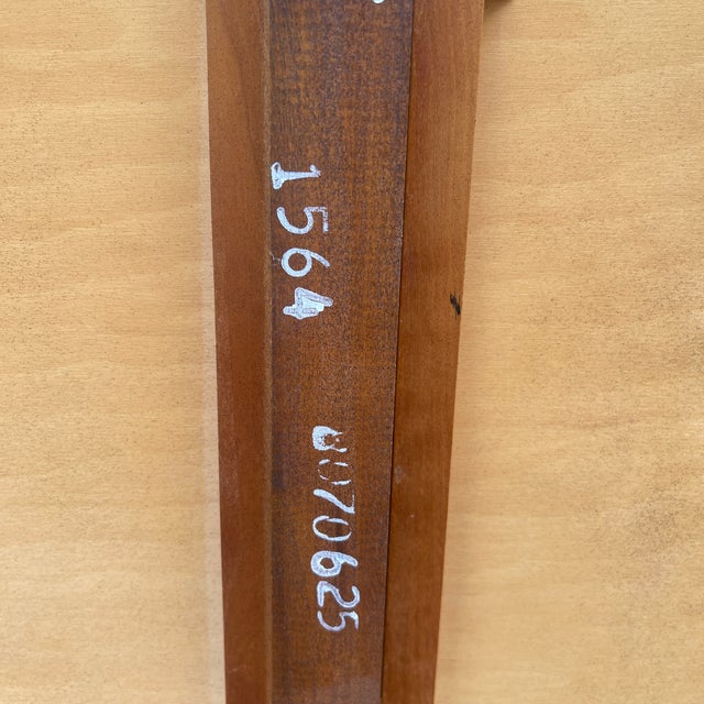 Vintage Statton Traditional Queen Anne Solid Cherry Square 1 Drawer Side / End Table (Oldtowne) For Sale - Image 11 of 13