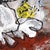 Textile Ghosts of Saturday Morning - Original Urban Pop Art Figurative Acrylic Airbrush Painting on Canvas For Sale - Image 7 of 8