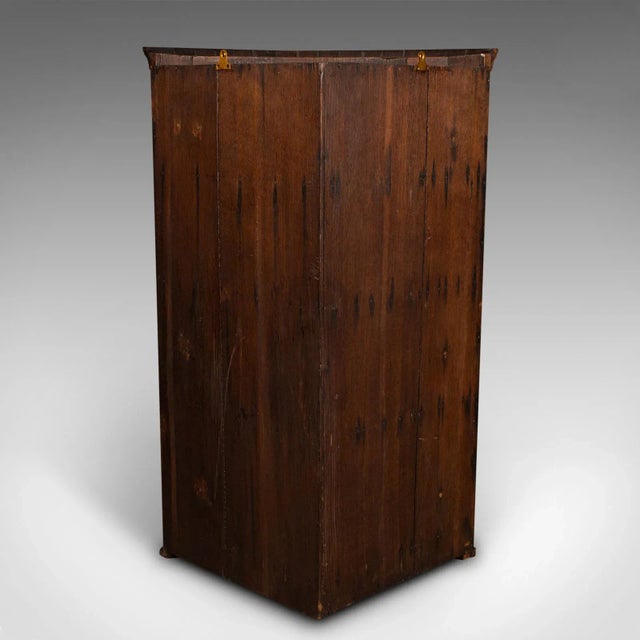 1780s Antique Georgian English Corner Cabinet For Sale - Image 6 of 11