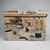 Shōwa Japanese Tea Chest with Newspaper, 1960s For Sale - Image 4 of 14