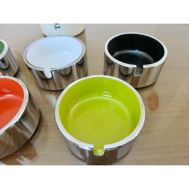 1970s Ashtrays by Isamu Kenmochi, 1970s, Set of 5 For Sale - Image 5 of 12
