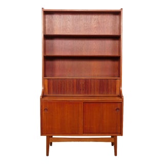 Vintage Highboard Shelf in Teak from Johannes Sorth, 1965 For Sale