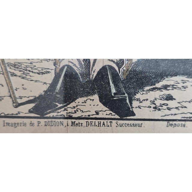 Set of Three 19th Century French Military Uniform Prints by P. Didion, Metz For Sale In Salt Lake City - Image 6 of 8