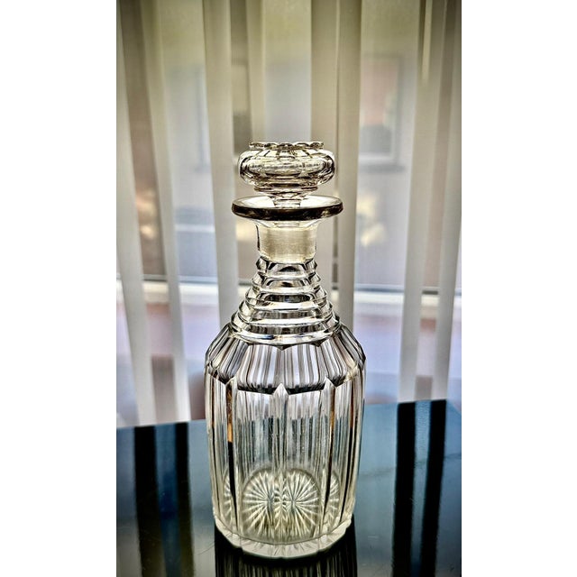 Regency English Cut Glass Decanter, 1835 For Sale - Image 4 of 15