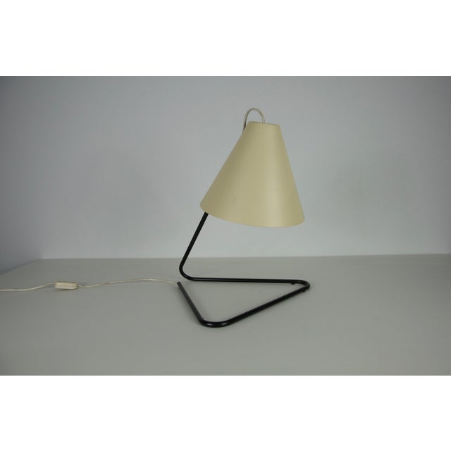 Mid Century Metal Table Lamp, 1960s, Italy For Sale - Image 6 of 9