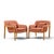 Bill Stephens for Knoll Model 1315 Mid Century Bentwood Lounge Chairs - Pair Each chair measures: 29.5 wide x 31 deep x...