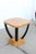 This is a wonderfully made pair of Art Deco Style tables. They have a sculptural look that's totally Art Deco. They're...