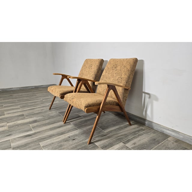 Mid-Century Armchairs, Set of 2 For Sale - Image 13 of 13