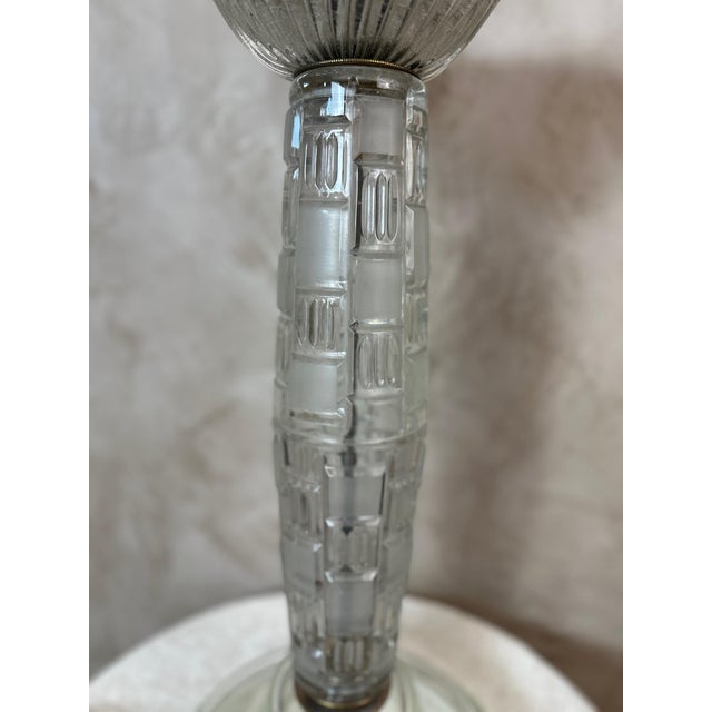Vintage Table Lamp in Murano Glass, 1950 For Sale - Image 3 of 18