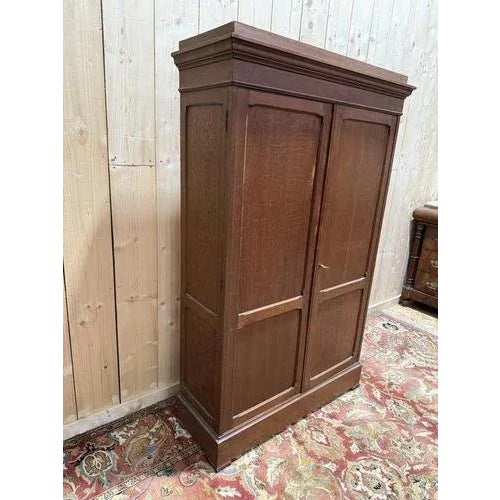Oak Cardboard Box Cabinet, 1900s For Sale - Image 5 of 7