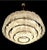 Iceglass Chandelier from Doria Leuchten, 1950s For Sale - Image 3 of 6