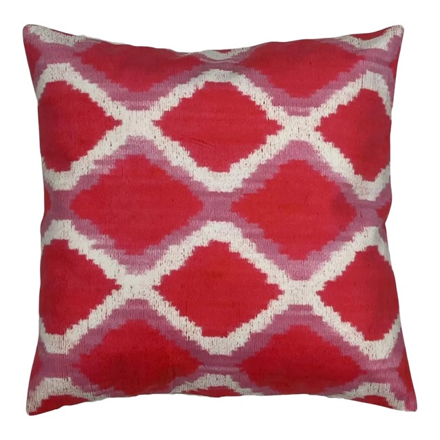 Pasargad Turkish Style Ikat Pillow For Sale