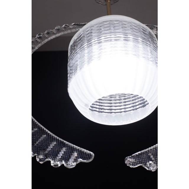Liberty Pendant Light, Murano Glass, 1950s For Sale - Image 9 of 11