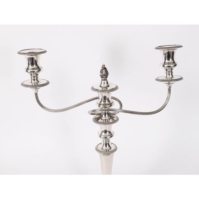 Antique Victorian Three Light Candelabra from Garrard & Co, 1880, Set of 2 For Sale - Image 13 of 18