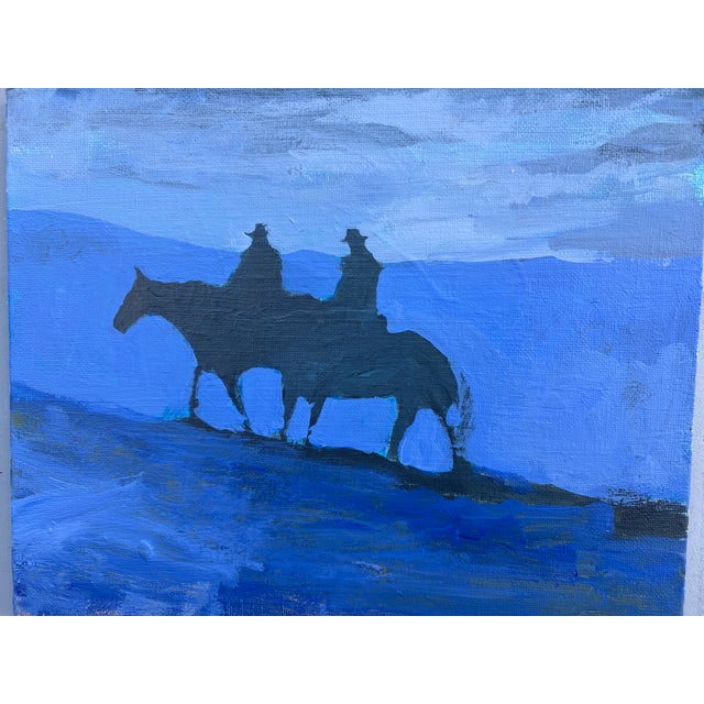 Original Painting Ridge Riders in Gloom by Joseph Christy For Sale In Nashville - Image 6 of 7
