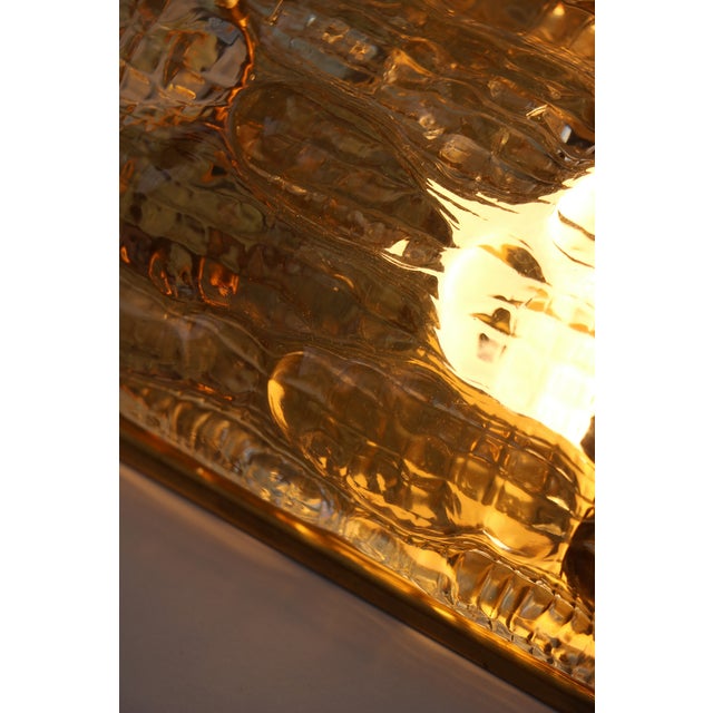 Glass and Brass Wall Lights by Carl Fagerlund for Orrefors, 1960, Set of 2 For Sale - Image 17 of 18
