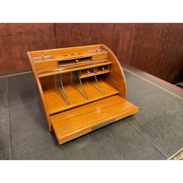 English Desk Organizer from Globe Wernicke For Sale - Image 14 of 15