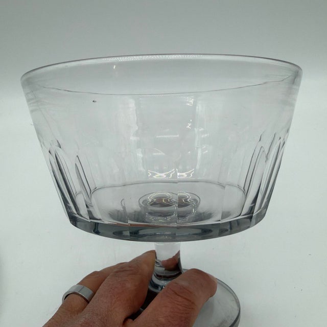 Antique Blown & Cut Flint Glass Covered Compote, Probably Pittsburgh, Circa 1840s For Sale - Image 14 of 18