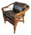 1940s Haywood Wakefield Rattan Child's Chair For Sale