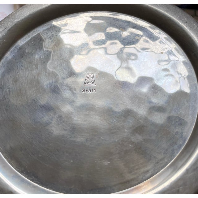 Silver Mid Century Ice Bucket With Bakelite Knob and Handles For Sale - Image 8 of 8