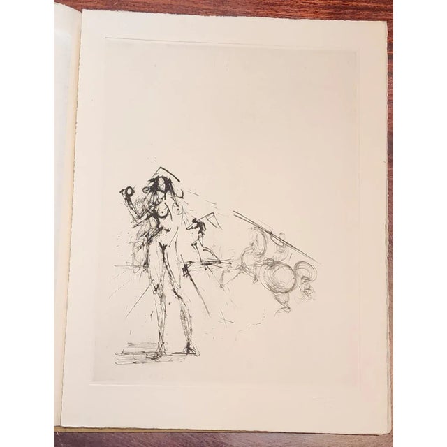 Rare original Salvador Dali etching from Les Amours de Cassandre portfolio produced in 1968. It is Dali's interpretations...
