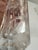 Vintage Hand Cut Thick Crystal Etched Satin Floral Scene Elegant Perfume Bottle For Sale - Image 10 of 13