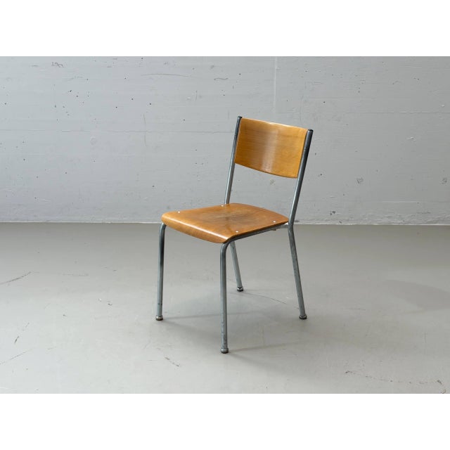 Vintage Stacking Chair by Gustav Hassenpflug for Embru, 1970s For Sale - Image 3 of 18