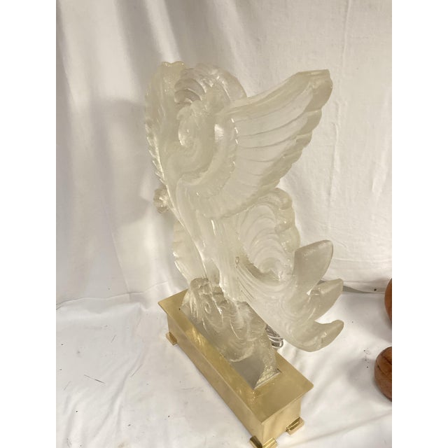 Resin Lamp by Roméo Paris, 1970 For Sale - Image 6 of 7