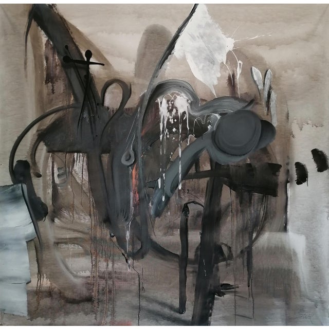 Stefano Mazzolini, Kherson Trincea, 2023, Acrylic & Oil on Canvas For Sale - Image 12 of 12