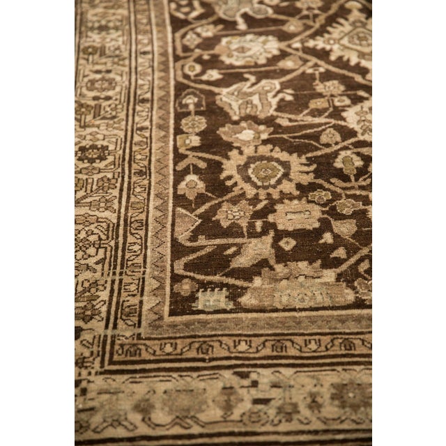 Textile Antique Distressed Bijar Rug Runner - 4'7" x 11' For Sale - Image 7 of 10