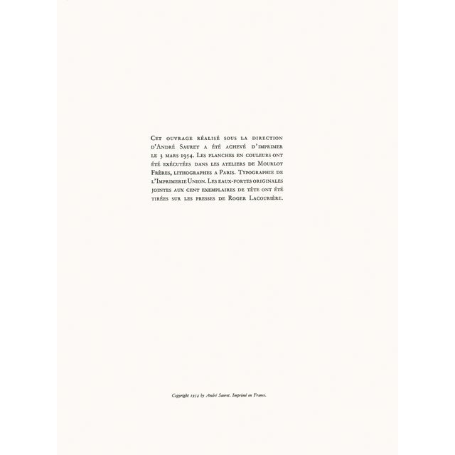 1950s 1954 Lithograph "Les Deux Modèles" After Jules Pascin For Sale - Image 5 of 6