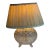 1982 Fine Art Lamps Pressed Glass Globe Table Lamp For Sale
